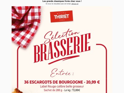 🍽️ Invitez la brasserie à votre table !