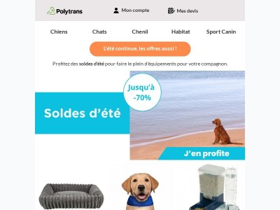 Profitez des soldes… et équipez vos balades !
