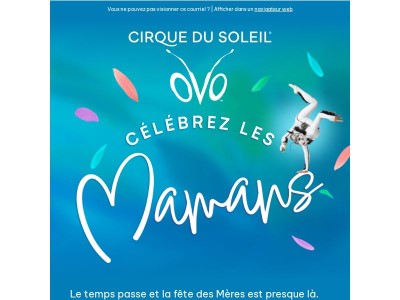 Dépêchez-vous ! La fête des Mères est presque là !