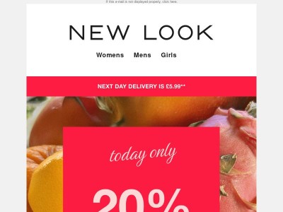 FINAL HOURS: 20% OFF EVERYTHING