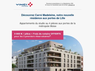 Journées portes ouvertes les 9 et 10 octobre - Appartements du T2 au T4 à partir de 219 000€*