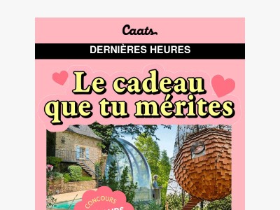 3 séjours insolites à gagner - Dernière chance