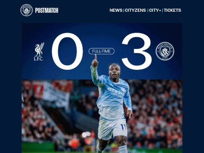 City go bananas at Anfield 🍌 Watch the highlights