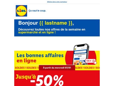 Les Soldes chez Lidl ça vaut le coup. 🤩