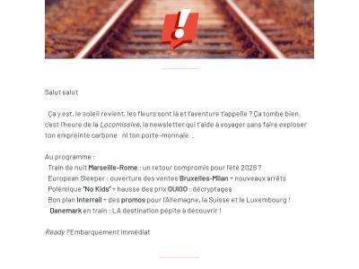 🤩🚂 BONS PLANS EUROPE + LE DANEMARK EN TRAIN