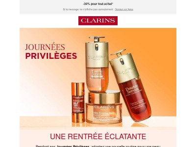 💌 Votre invitation à nos Journées Privilèges