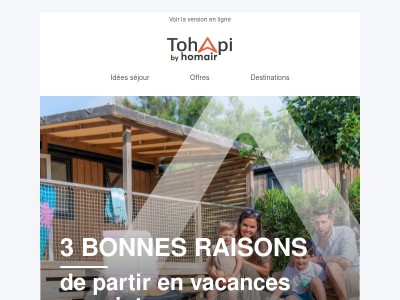 🌸 3 bonnes raisons de s'évader avant l'été