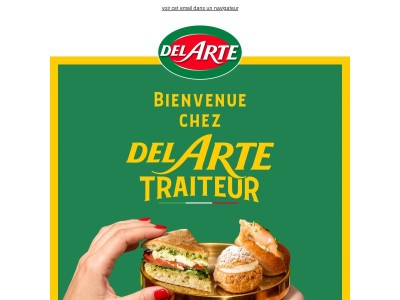 L’offre Traiteur Del Arte est arrivée 🎉