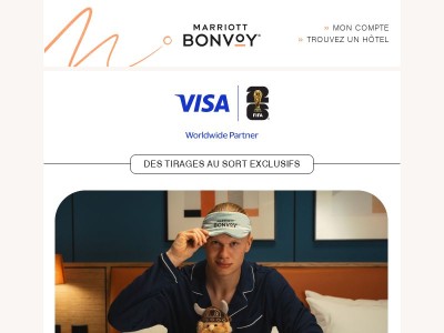 Visa vous offre une chance de vivre une expérience exceptionnelle lors de la Coupe du Monde de la FIFA 26™