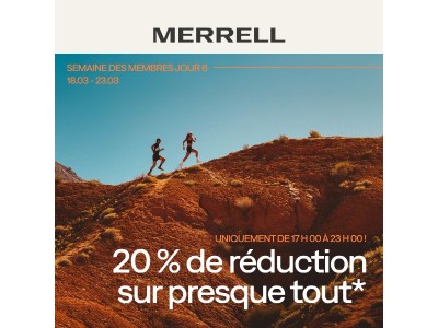 Dernière chance. La semaine des membres se termine ce soir