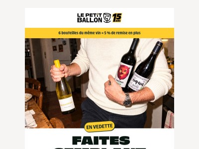 3 vins pour recevoir à l'improviste 😉