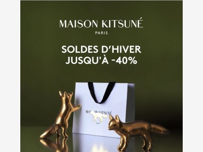 Nos soldes d'hiver ont démarré