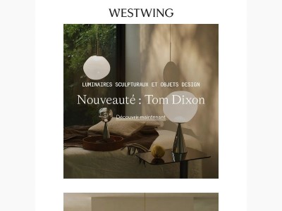 Nouveau : Tom Dixon | Nouveautés d’automne signées Westwing Collection