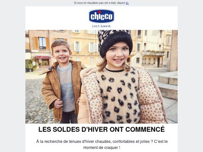 Soldes : jusqu'à -40% sur la mode ❄️