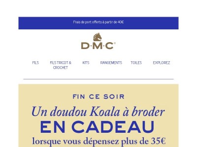 Doudou Koala offert – Offre valable jusqu'à ce soir !