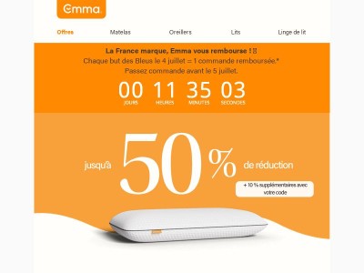 Votre commande remboursée ? ⚽