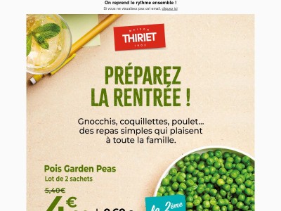 Rentrée J‑6 : on vous simplifie la vie 🍽️