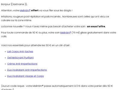 Plus que 48h pour recevoir votre cadeau !