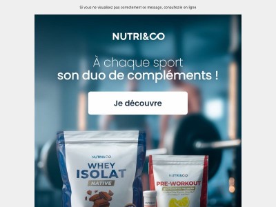 Quel sport = quels compléments ? ⚡️