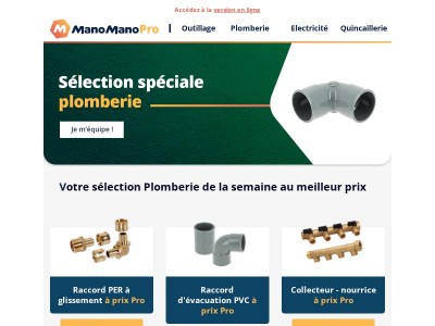 Sélection Plomberie - Vos indispensables au meilleur prix !
