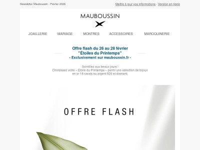 Choisissez votre Étoile du Printemps pour scintiller aux beaux jours