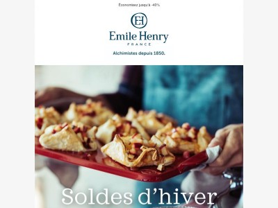 Lancement des soldes : l'hiver en cuisine ❄️