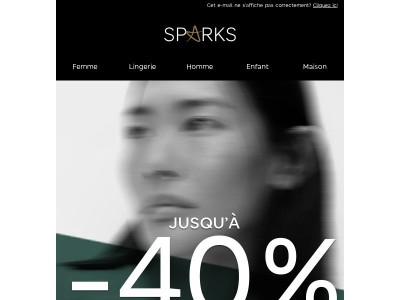 Jusqu’à -40 % : l’offre se termine aujourd’hui (dernier appel pour les membres Sparks 📣)