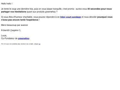 Qui ne tente rien n'a rien...