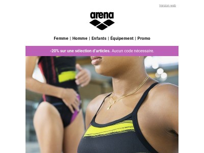 Promo de mi-saison 🍂 -20% sur une sélection d’articles
