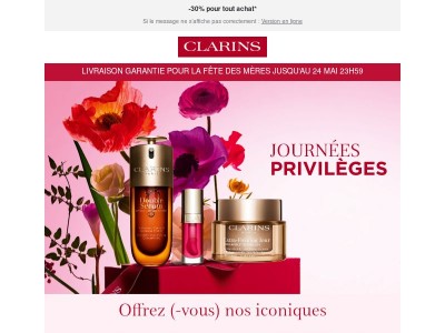 💕 JOURNÉES PRIVILÈGES : Le meilleur de la beauté à prix doux !