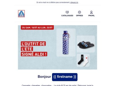 Passez l’été en mode ALDI