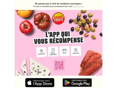 Offres exclusives, surprises, récompenses...💚