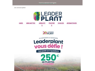 On fête nos 20 ans, à vous de jouer !