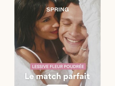 Un bouquet floral délicat pour votre linge