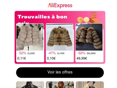 Uniquement chez Aliexpress – Tendance expire