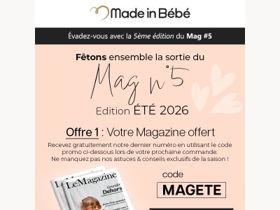 ☀️ Évadez-vous : le Mag d'été est enfin là !