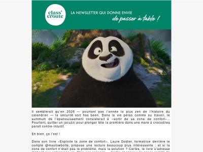 Ta zone de confort n'est pas ton ennemie ^^