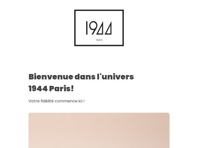 Merci de faire partie de l’univers 1944 Paris