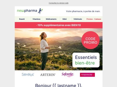 Vos essentiels de juillet : jusqu'à -50%	