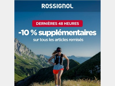 ⌛Dernière chance : -10 % supp. sur tous les articles remisés