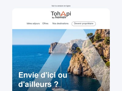 🌞 L'évasion vous appelle : où partirez-vous ?