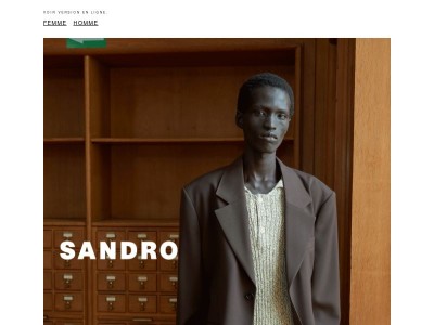 Nouvelle collection Printemps / Été SANDRO