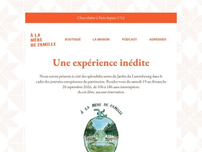 Retrouvez-nous au Jardin du Luxembourg ce week-end !