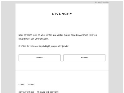 Les ventes exceptionnelles