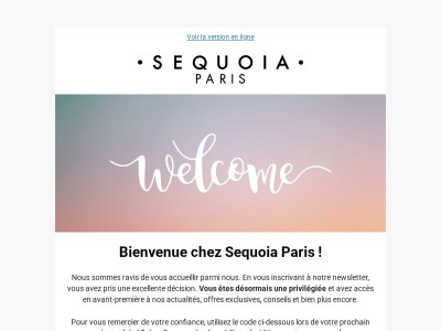 Bienvenue chez Sequoia Paris