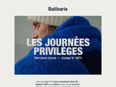 Last call I Les journées privilèges