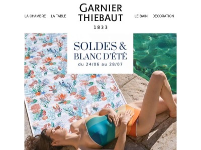 Jusqu'à -40% sur les foutas, draps de plage et le linge bain uni