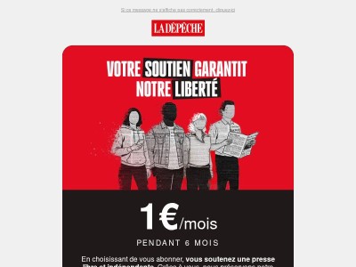 Pour 2026 : profitez de notre offre à 1€/mois pendant 6 mois !
