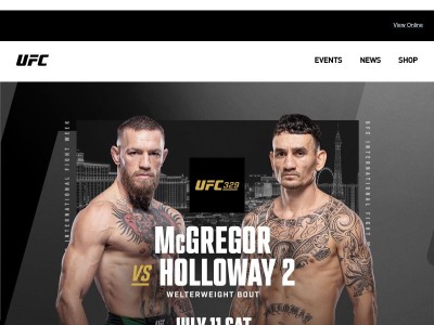 UFC 329: McGregor vs Holloway 2 Tickets on Sale This Week!