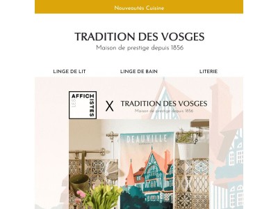 Collaboration Les Affichistes X Tradition des Vosges